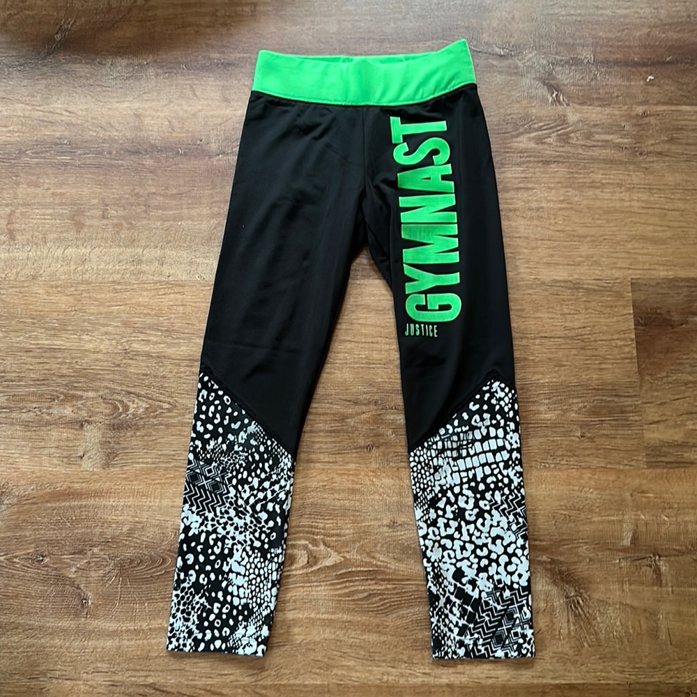 Girls Justice Leggings. Size 8.